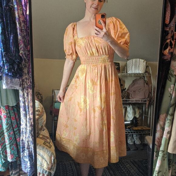 ♲ Spell Sloan Soiree Dress in Peach 🍑 - Picture 2 of 6